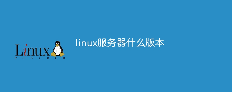 linux服务器有什么版本