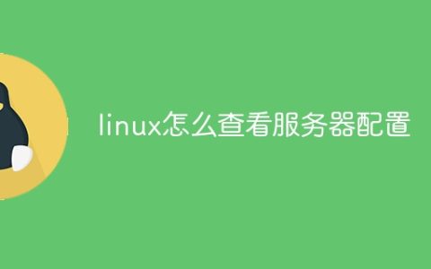 linux怎么查看服务器配置