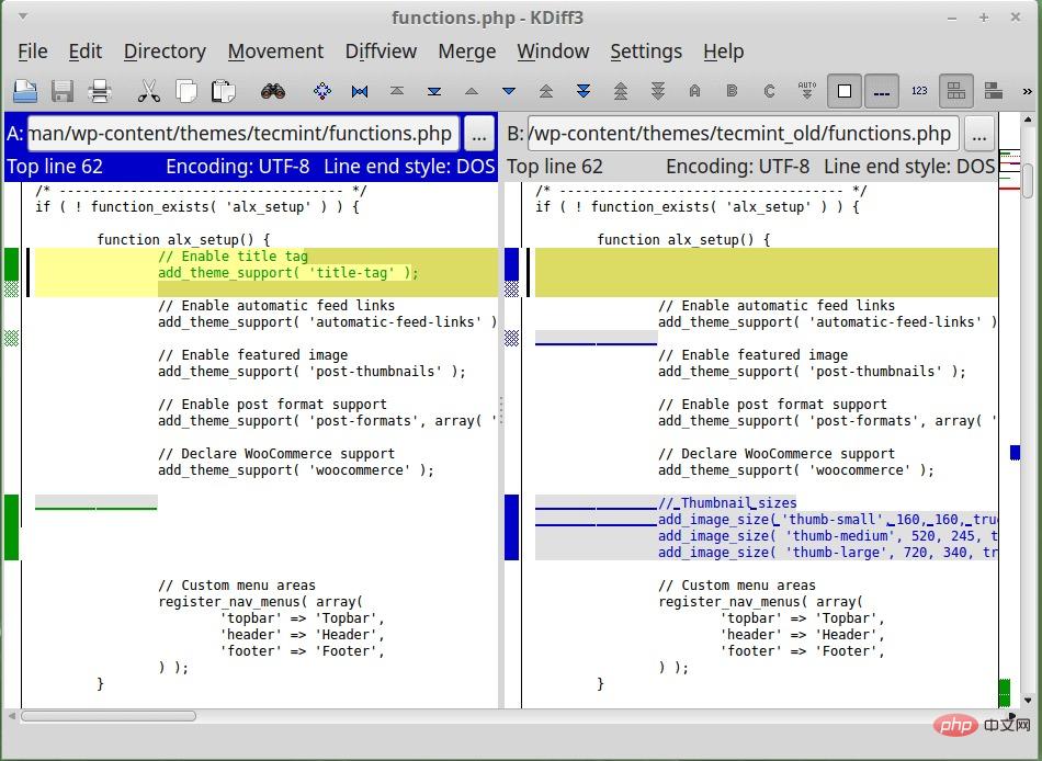 Linux下9种优秀的代码比对工具【推荐】