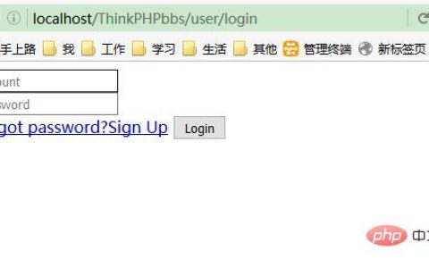 解决ThinkPHP样式无法加载问题（CSS,JS）