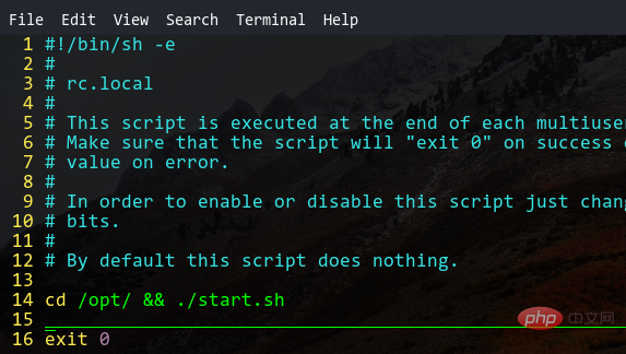 linux怎么设置开机自启动