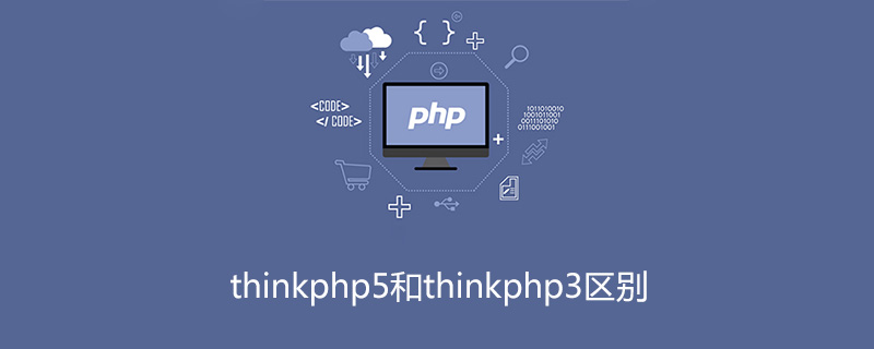 thinkphp5和thinkphp3区别