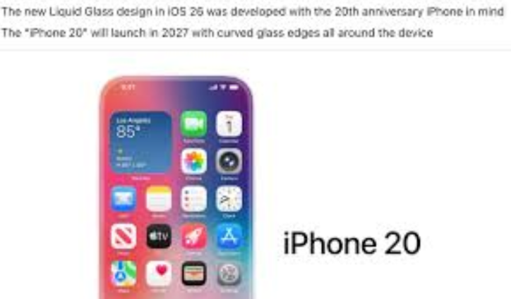 20周年版iphone或成苹果首款曲面机,配置参数有哪些亮点? - 创想鸟