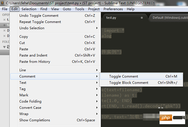 解决sublime text 3快捷键失效的问题