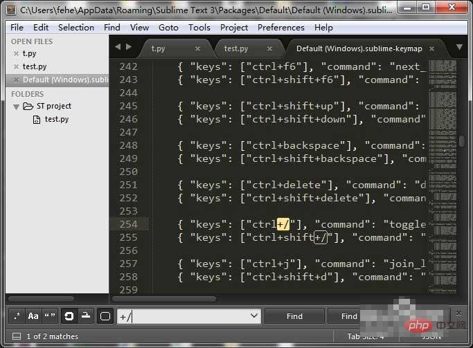 解决sublime text 3快捷键失效的问题
