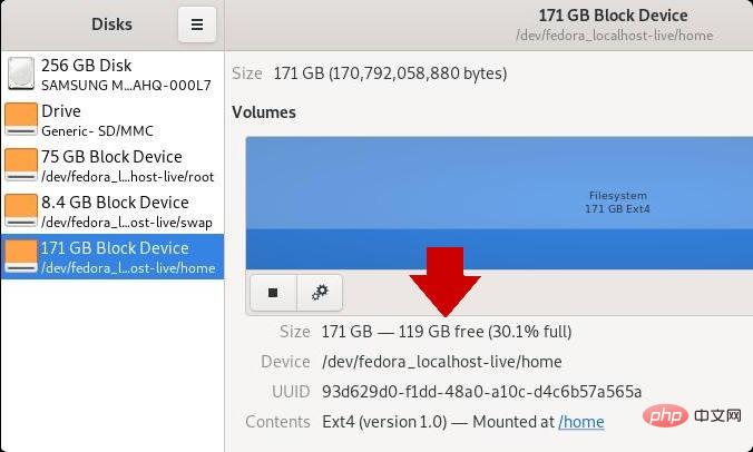 linux可以获取硬盘大小吗
