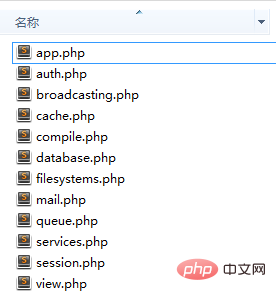 关于laravel配置修改及读取