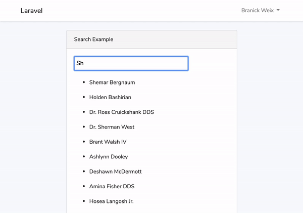 无需JS, 用 Laravel Livewire构建实时搜索功能