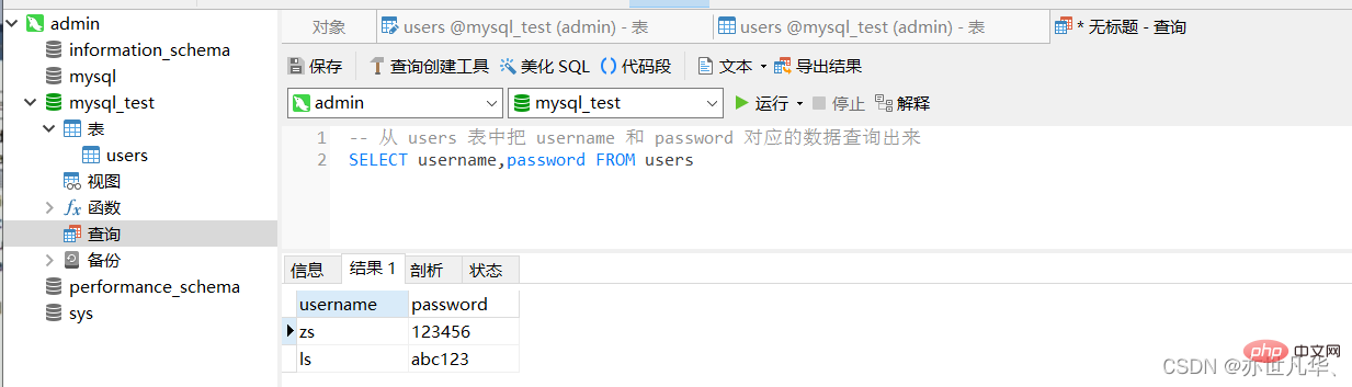 聊聊Node项目中怎么操作MySQL