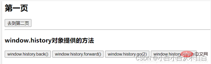 总结归纳window.history对象的应用