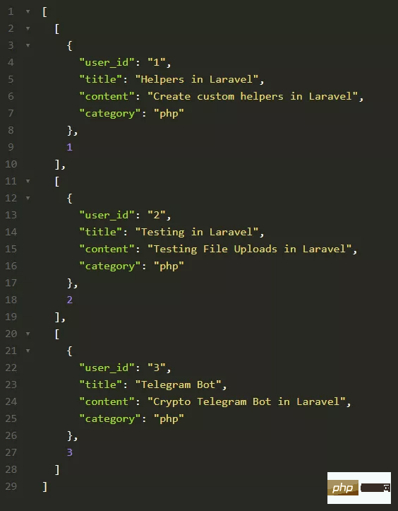 汇总常用的15个Laravel 集合(Collection)