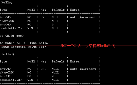 详细了解Mysql的基础操作