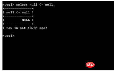 如何利用MySQL数据库判断NULL结果为1?