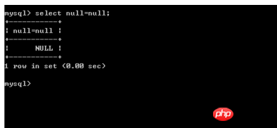 如何利用MySQL数据库判断NULL结果为1?