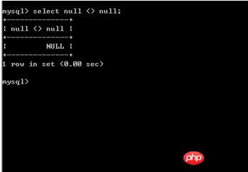 如何利用MySQL数据库判断NULL结果为1?
