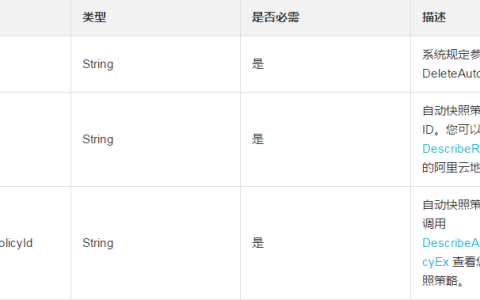 目标自动快照策略已经被应用到磁盘上如何删除一条自动快照策略