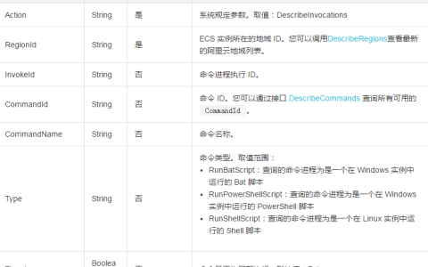 如何查询一台ECS实例中的云助手命令执行列表及状态