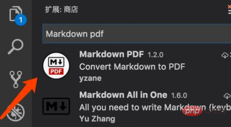 vscode怎么将markdown输出为pdf