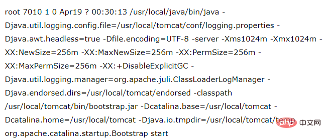 linux如何查看tomcat是否已关闭