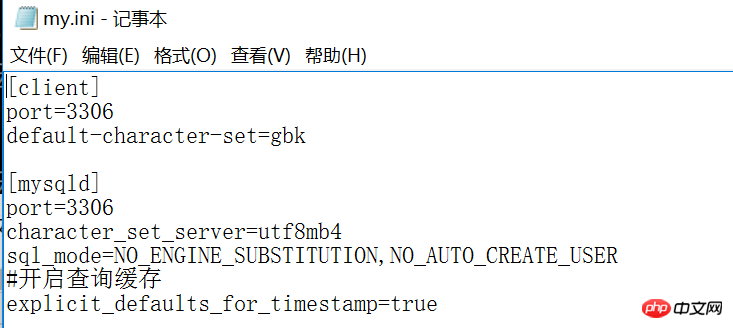 MySql5.7.18字符集配置图文实例分享