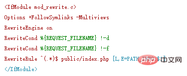 thinkphp怎么隐藏index.php