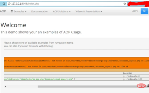 解析ThinkPHP5如何引入Go AOP和PHP AOP编程