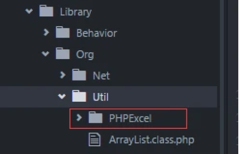 一文讲解thinkphp引用PHPExcel类库的方法