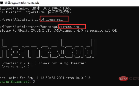 Homestead安装运行laravel项目的步骤详解【图文】