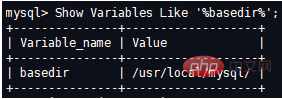 mysql怎样查询路径