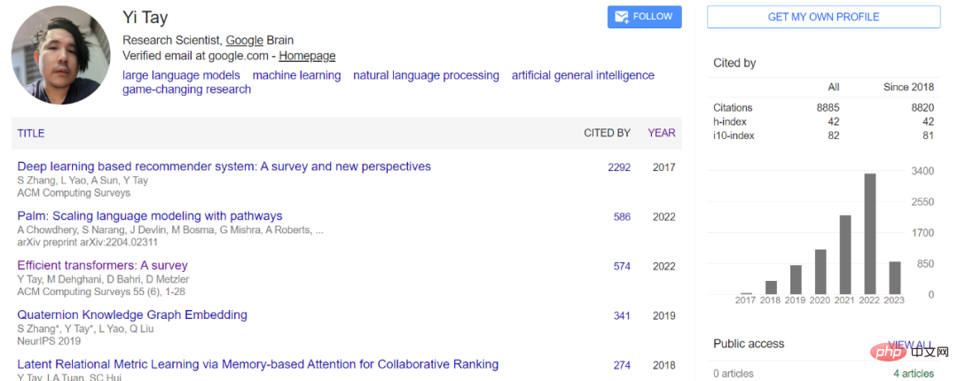 “Yi Tay:离开Google,踏上创业之路,三年发表16篇高质量论文的科学家”