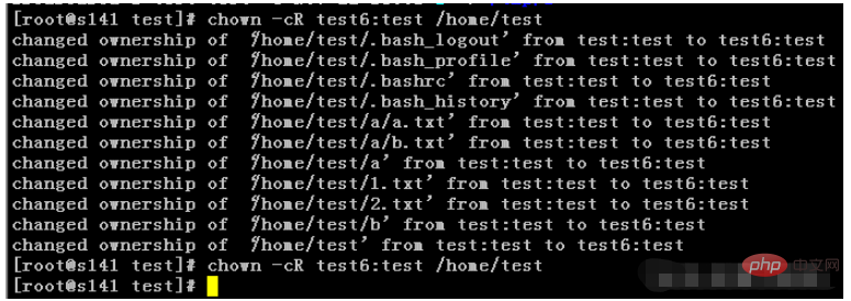 Linux chown命令如何使用