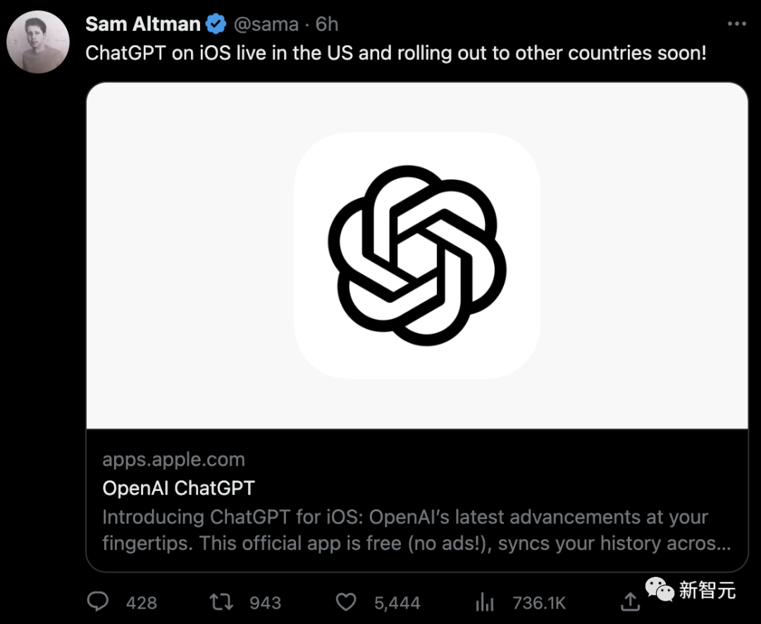 ChatGPT迎来史诗级iPhone时刻!OpenAI震撼登陆iOS,可精准识别中文