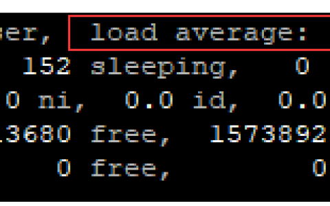 linux云服务器如何通过top看CPU性能指标