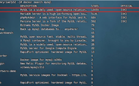 docker安装mysql的方法是什么