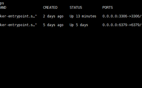 docker mysql容器怎么开启慢查询日志