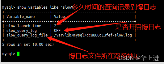 docker mysql容器怎么开启慢查询日志