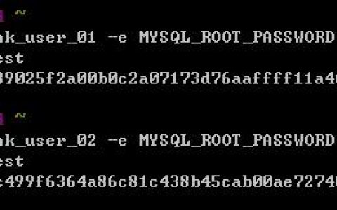 Docker如何创建运行多个mysql容器