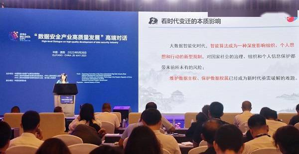 2023数博会 | 严望佳:与AI共生,共建以人为本的数字善治生态体系