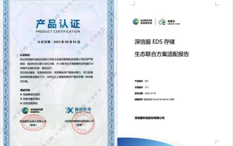深信服与趋动科技联手，利用高性能存储助力AI大模型研发