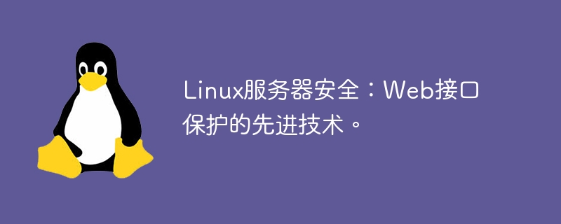 Linux服务器安全:Web接口保护的先进技术。