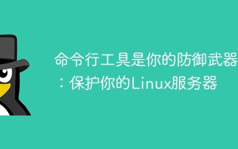 命令行工具是你的防御武器：保护你的Linux服务器