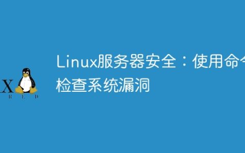 Linux服务器安全：使用命令检查系统漏洞