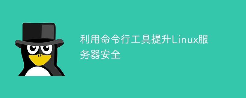 利用命令行工具提升Linux服务器安全
