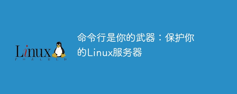 命令行是你的武器:保护你的Linux服务器