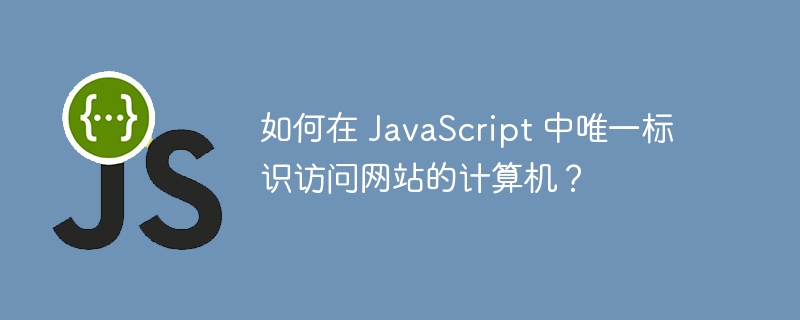 如何在 javascript 中唯一标识访问网站的计算机?