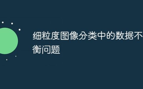 细粒度图像分类中的数据不平衡问题