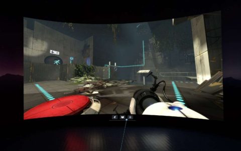 SteamVR Beta 2.1.1 推出，增加对在VR中玩2D平面游戏的支持