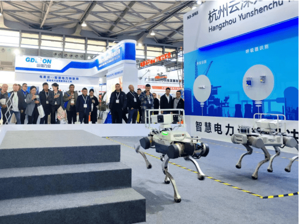亚运“地下守护者”亮相上海国际电力展,展示机器狗代人全流程巡检