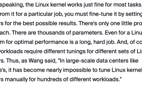 使用 AI 技术优化 Linux 内核，字节跳动实现了减少 30% 的内存占用