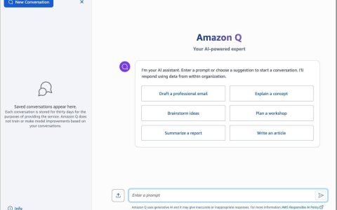 亚马逊 AWS 推出 AI 聊天机器人 Amazon Q 为企业提供服务